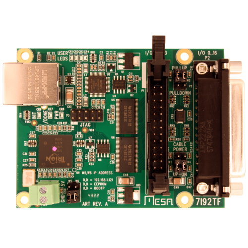 [7I92TF] 7I92TF Anything I/O Ethernet card 1x DB25 Female, 1x 26 pin header