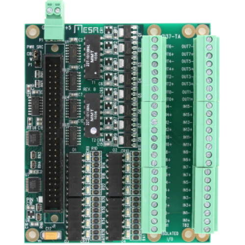 [7I37TA] 7I37TA RevD 8 output, 16 input isolated I/O card