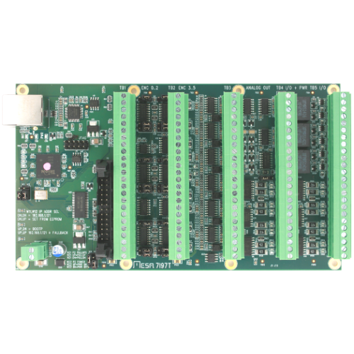 [7I97T] 7I97T Ethernet interfaced Analog servo plus I/O