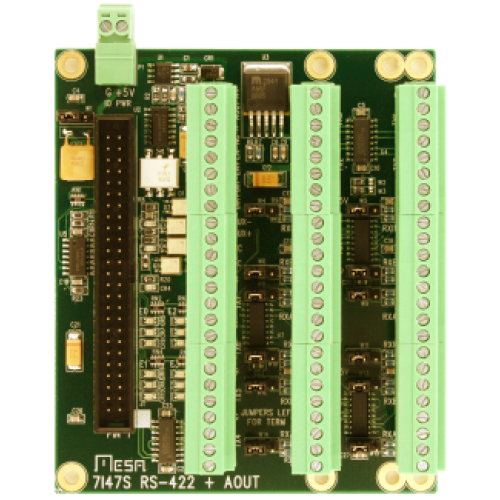 [7I47S] 7I47S 8/12 Channel motion oriented RS-422 interface with analog out
